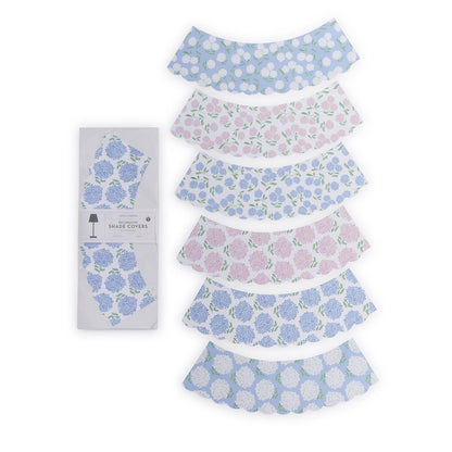 Hydrangea Paper Lampshade Cover | 6 Designs