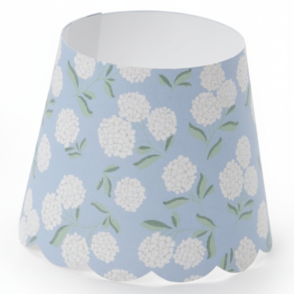 Hydrangea Paper Lampshade Cover | 6 Designs