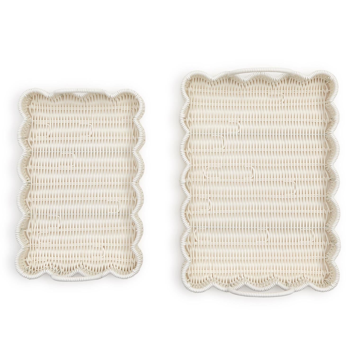 Everlee Jane Wicker Serving Trays - Thumbnail 5