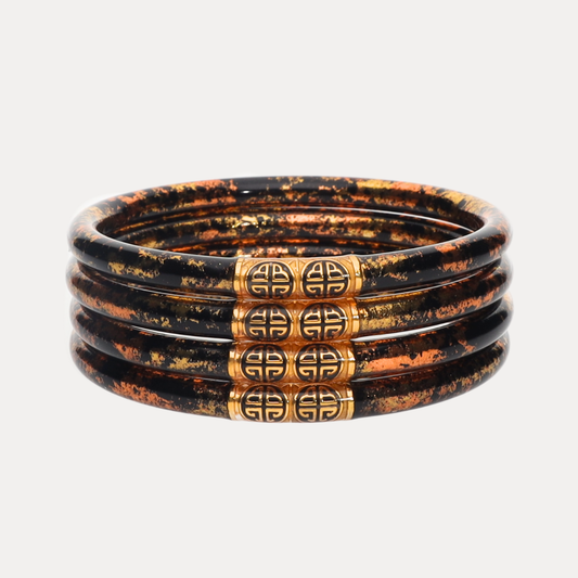 KOI Leopard All Weather Bangle® (AWB®) - Set of 4 | Medium