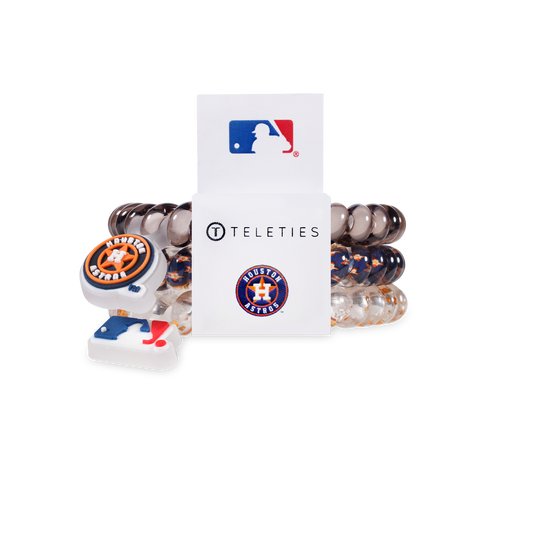 Spiral Hair Coils | Houston Astros Hair Ties