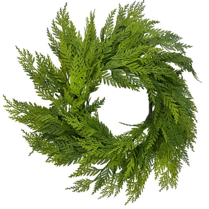 Real Touch Port Orford Cedar Wreath 17"
