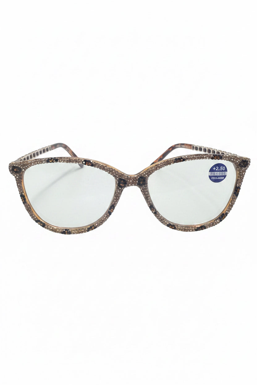 Glitter Framed Power Eyeglasses