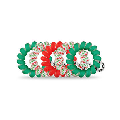 Spiral Hair Coils | Santa Baby Hair Ties