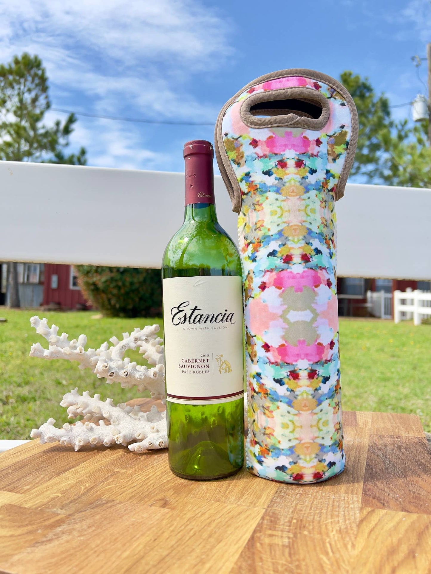 Laura Park Under the Sea Wine Sleeve