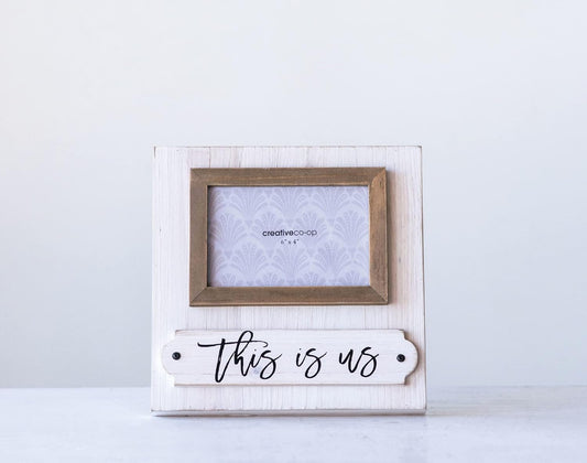 Wood Photo Frame "This is Us"