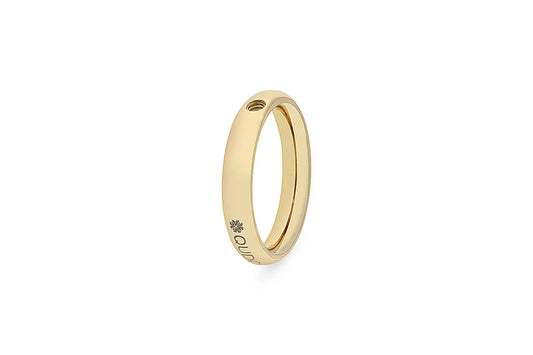 Interchangeable Basic Ring Small Gold | QUDO