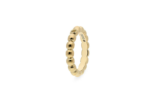 Interchangeable Basic Ring Veroli Gold | QUDO