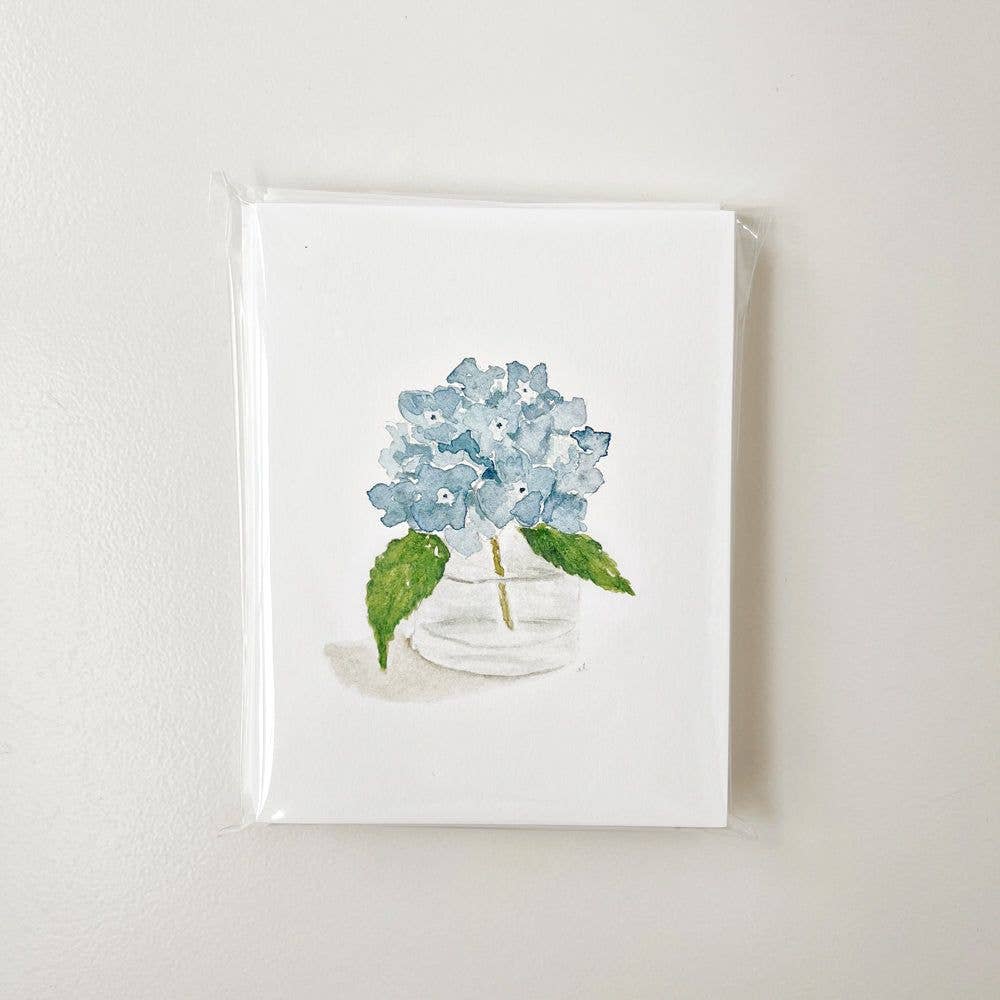 Hydrangea Notecards - Set of 8