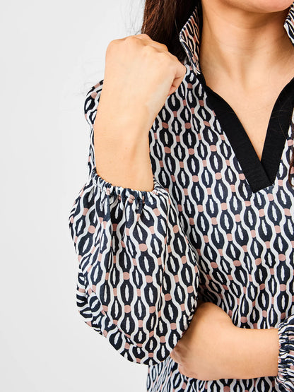 Kayla High Notes Tan Top