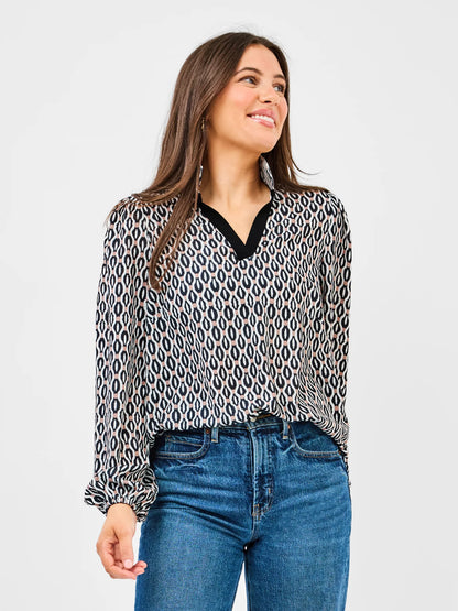 Kayla High Notes Tan Top