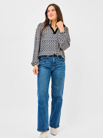 Kayla High Notes Tan Top