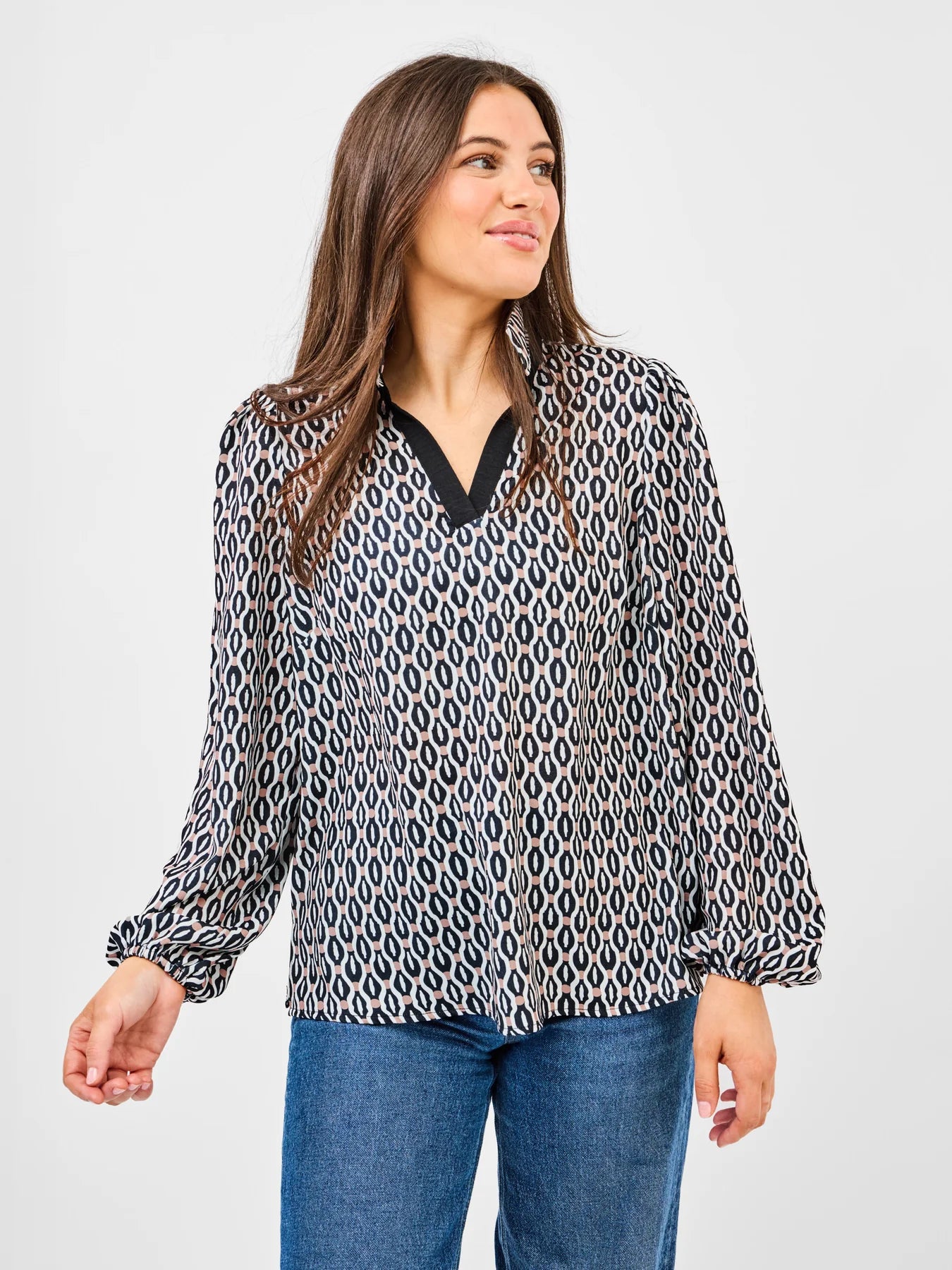 Kayla High Notes Tan Top