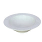 The Baby Bowl Pinstripes: White, round, shallow design with a slightly flared rim and subtle ridges near the edge. Smooth, glossy surface. Available sizes: S, M.