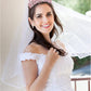Pink Crystal Tiara with brilliant-cut stones. Available in sizes S, M, L.