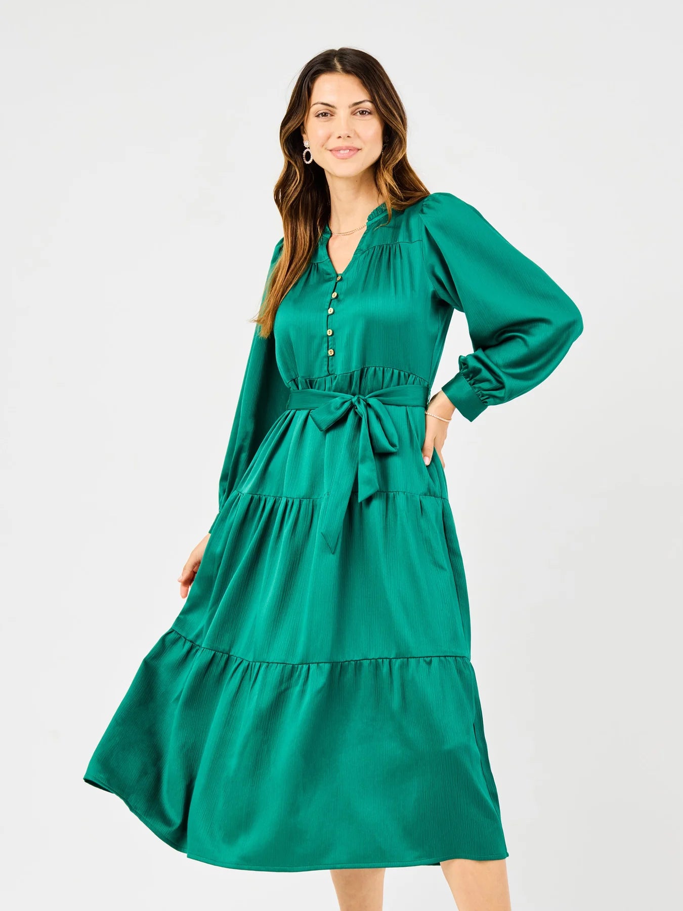 Gracelyn Aventurine Dress