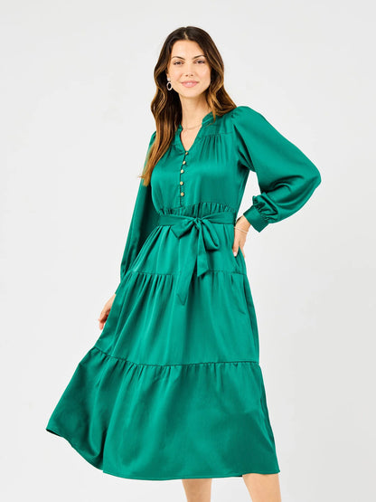 Gracelyn Aventurine Dress