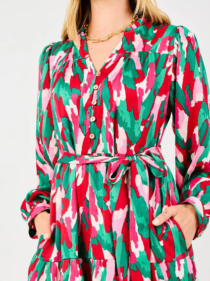 Gracelyn With A Twist Pink Dress