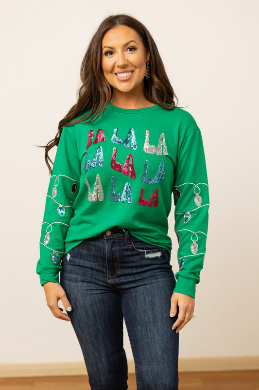 Fa La La Sweatshirt