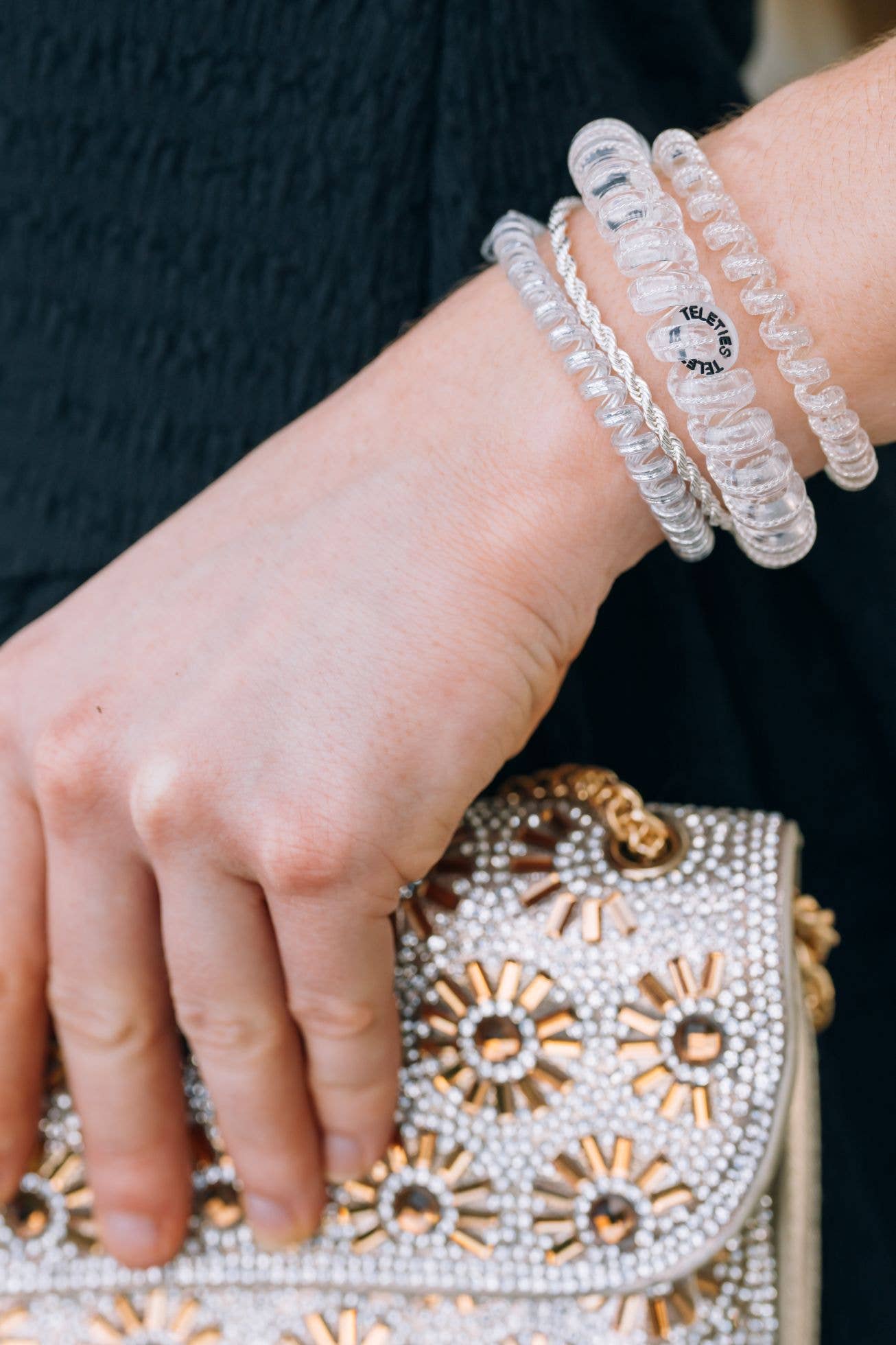 Spiral Hair Coils | Silver Slay Hair Ties