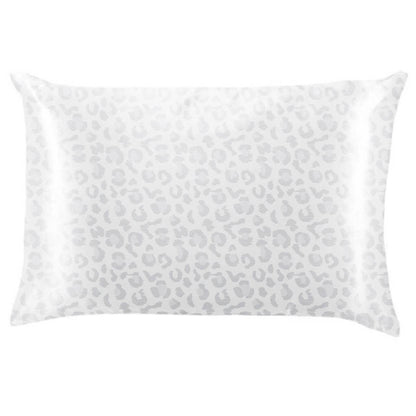 Lemon Lavender Printed Silky Satin Pillowcase: Cat Nap