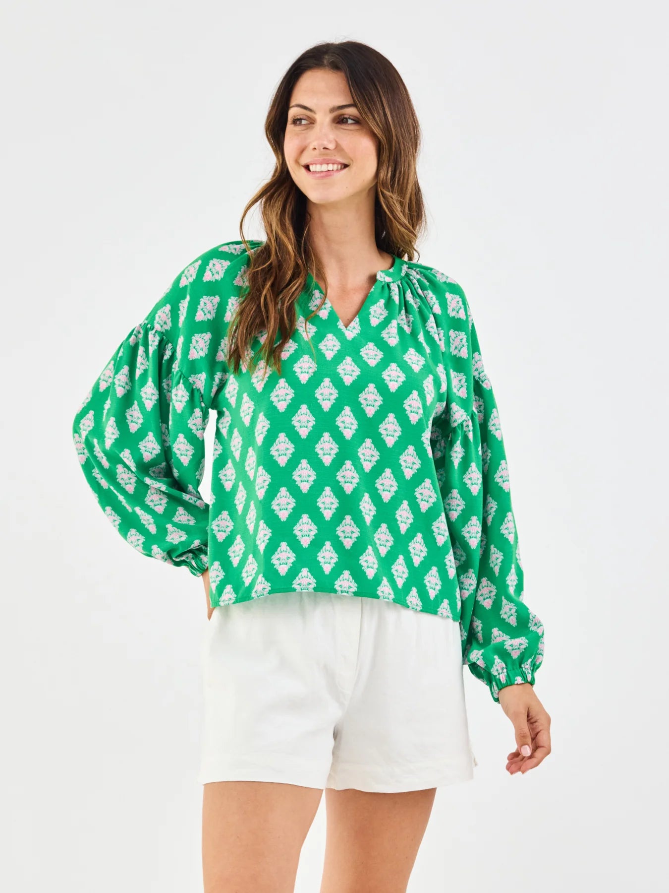 Scarlette Early Riser Green Top