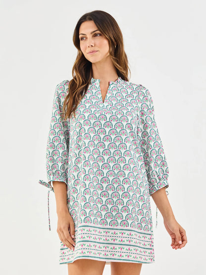 Lainey Sunshower Flora White Dress