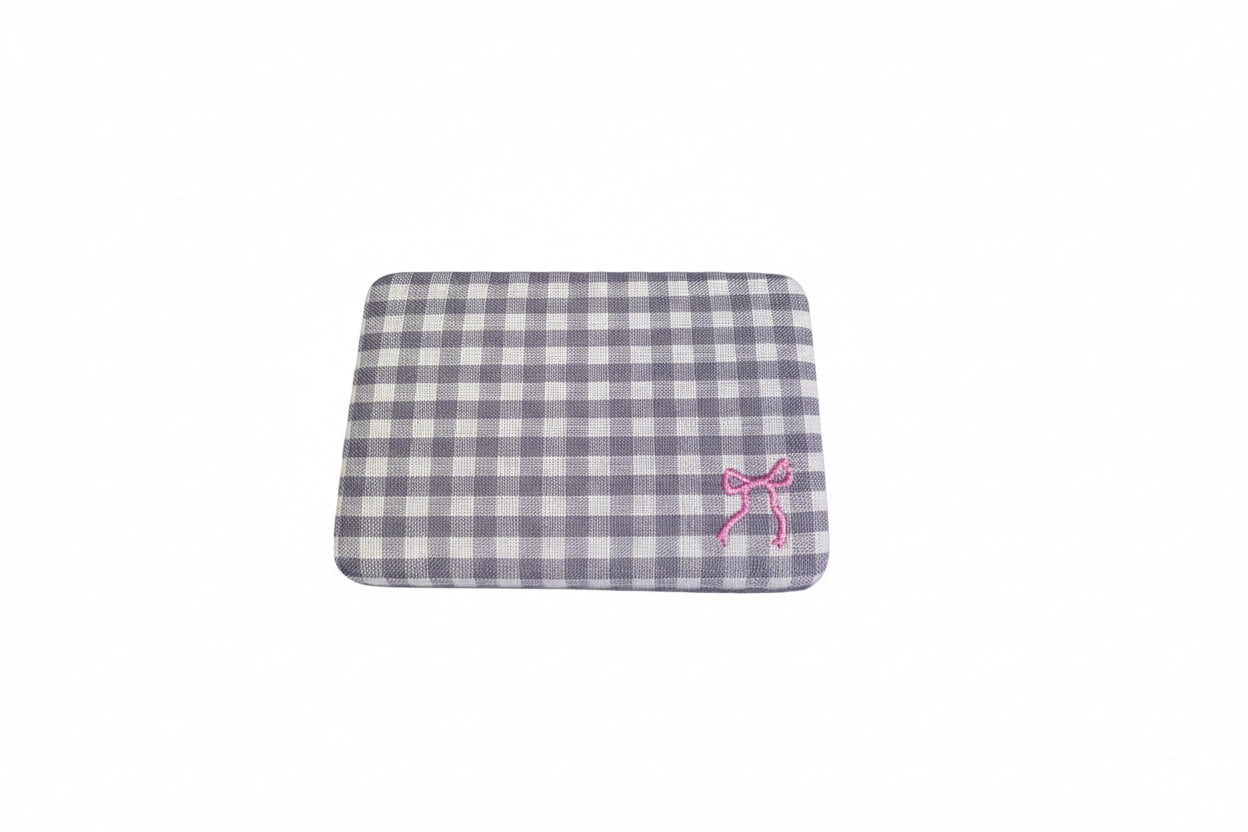 Gingham Jewelry Case