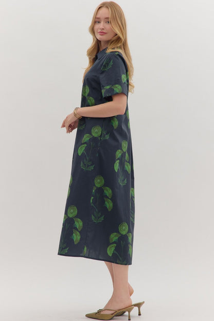 Greenly Midi Dress