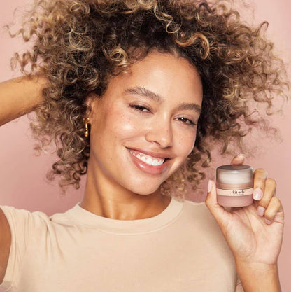 Volumizing Rice Protein Dry Shampoo jar, available in 1oz and 3oz sizes.