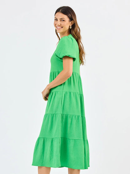 Kinsley Green Seersucker Dress