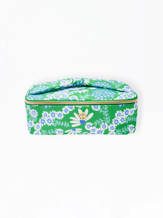 Make Me Blush Daisy Chain Green Bag