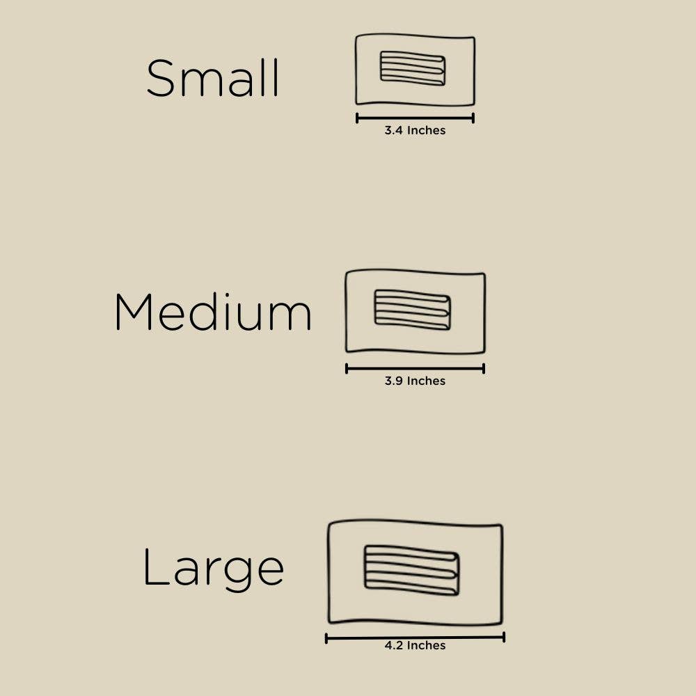 Flat Rectangle Hair Clip | Fir Real