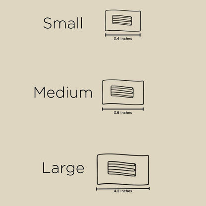 Flat Rectangle Hair Clip | Fir Real