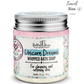 3.2oz Unicorn Dreams Whipped Bath Soap | Shave Cream mini with silver lid, floral label, vegan, travel size.