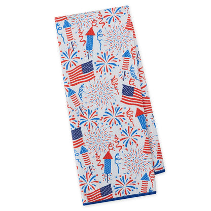 Americana Printed Reversible Microfiber Dishtowel