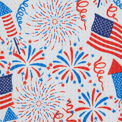 Americana Printed Reversible Microfiber Dishtowel