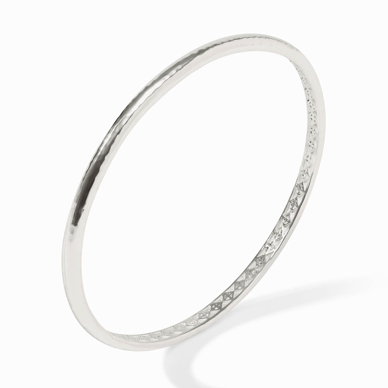 Havana Demi Bangle Silver - M