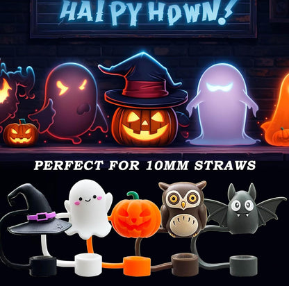 Halloween Straw Covers