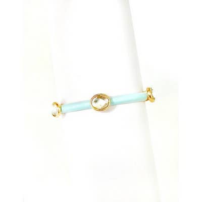 Gabby Mint Blue Bracelet