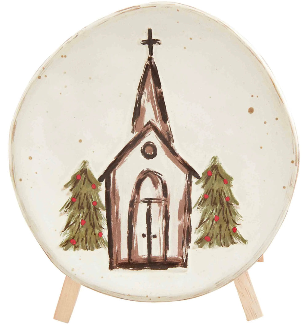 Christmas Plate Stand