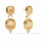 Tudor Statement Earrings - Iridescent Champagne