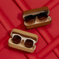Fade Frame Sunglasses with Case