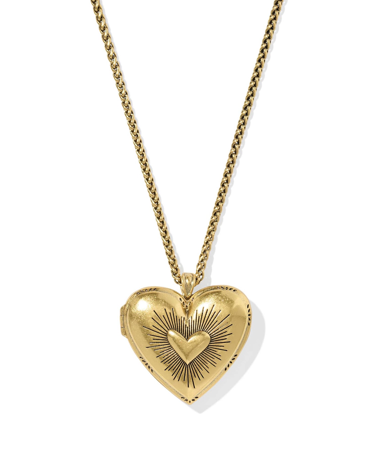 Dolly Parton Locket Heart Long Necklace