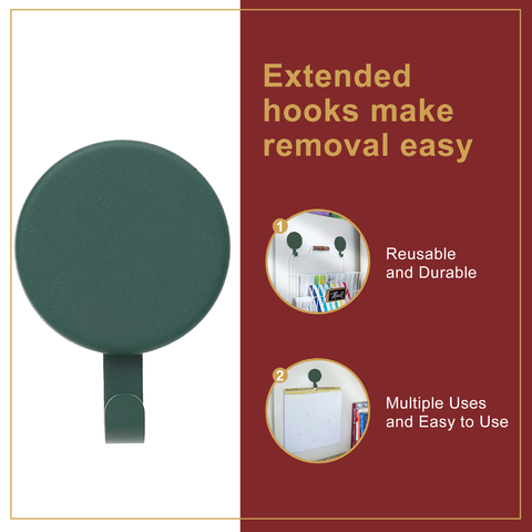 Attract® Magnetic Hanger, 2 Pack - Green.