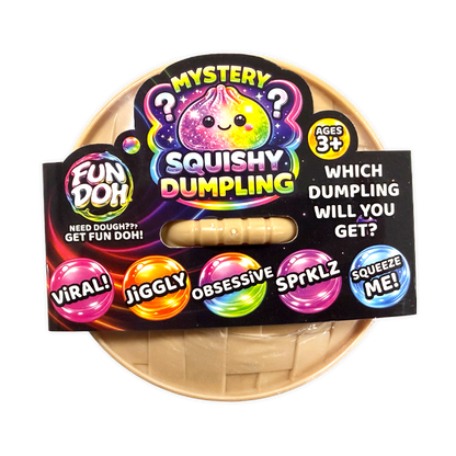 Fun Doh 4" Mystery Dumpling Squish Toy