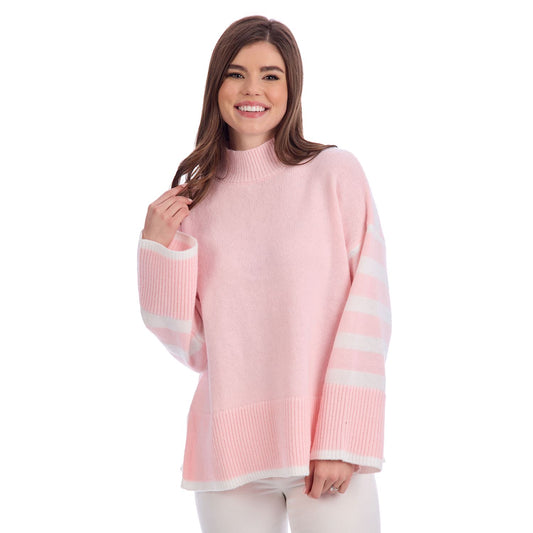 Pink Costner Striped Sweater