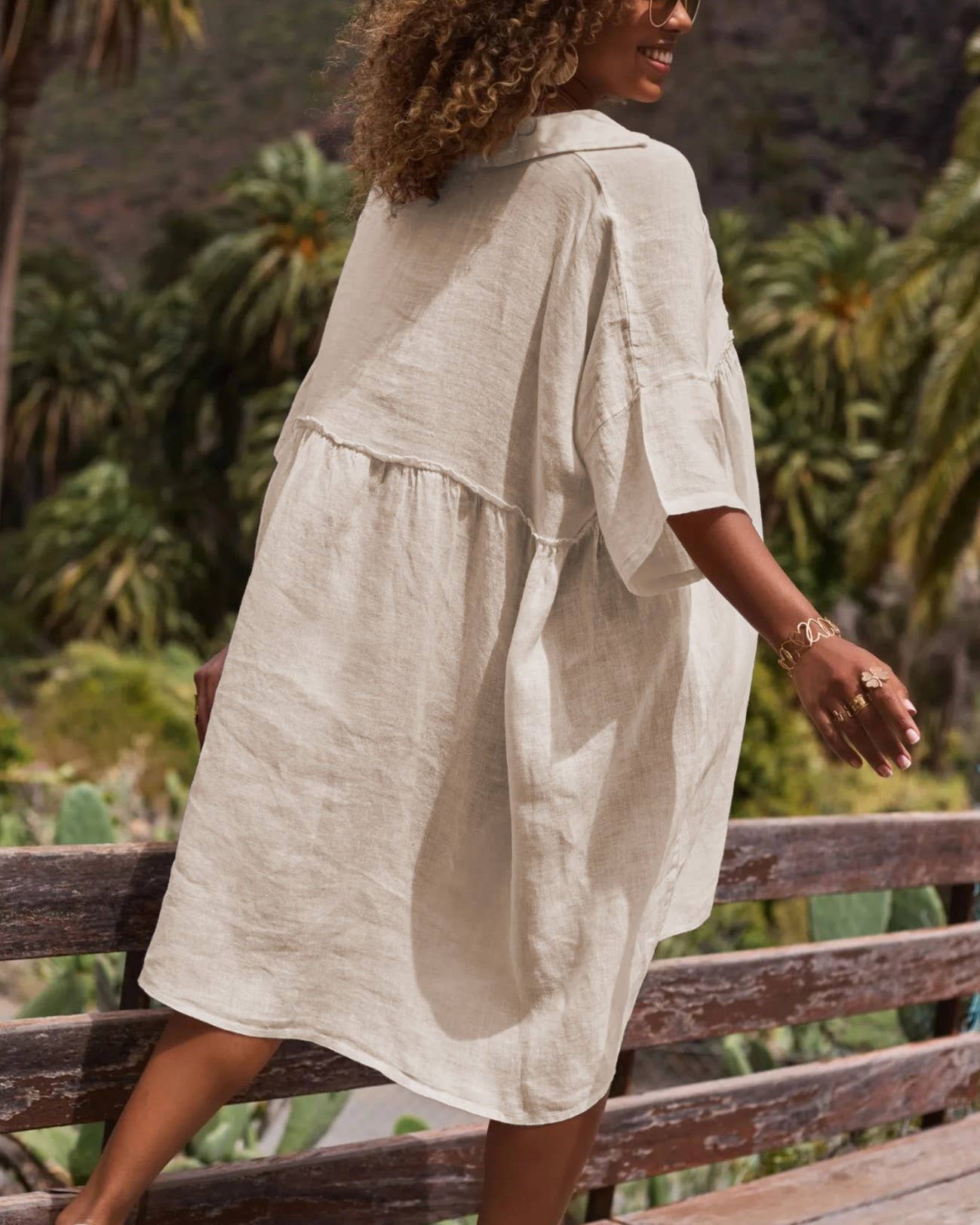 Polo Collared Resort Dress