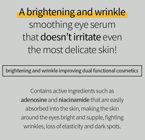 FARMSTAY Black Snail Premium Rolling Eye Serum with adenosine, niacinamide, snail mucin. Available in 25ml size.