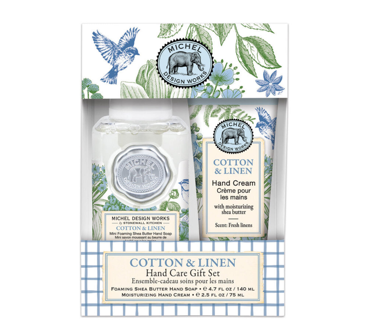 Cotton & Linen Handcare Gift Set